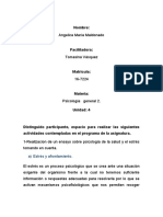 Tarea 4 de Psicologia 2