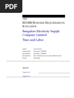 RD050 Business Requirements - BESCOM - OTL