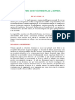 Politicas y Sistema de Gestion Ambiental de La Empresa