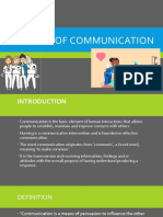 Process of Communication Report