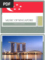 Music of Singapore: First Quarter