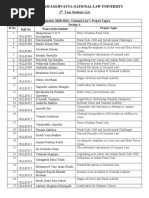 Criminal Law I, Project Topics