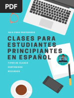 Guia para Profesores Clases Principiantes