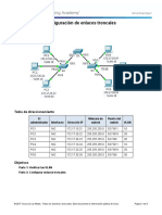 6.2.2.4 Packet Tracer - Configuring Trunks Instructions