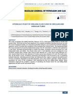 Hydraulic Study of Drilling Fluid Flow in Circular and Annular Tubes