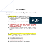 Pauta Control N°3 Finanzas Corporativa ACCIONES