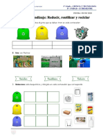 Reducir Reutilizar y Reciclar