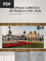 Anomalia Climática en Trujillo (1950 - 2010