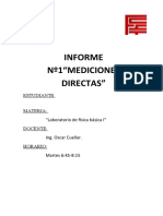 MEDIDAS DIRECTAS Lab Fisica PDF