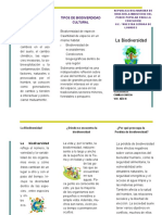 Triptico DE LA BIODIVERSIDAD