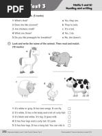 Review Test 3: (Units 5 and 6) Reading and Writing