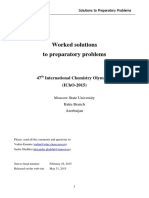 47th-Solutions Preparatory Problems IChO 2015 PDF