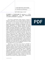 Romualdez III vs. Civil Service Commission, 197 SCRA 168, G.R. Nos. 94878-94881 May 15, 1991