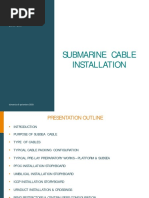 Subsea Cable Installation Training