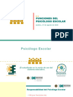 Funciones Del Psicologo Escolar - Editada