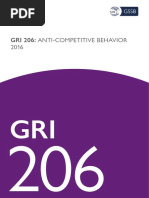 Gri 206 Anti Competitive Behavior 2016