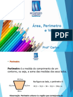 Area Perimetro e Volume