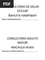 Consultorios en Quechua