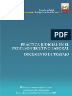 Proceso Ejecutivo Laboral PDF