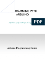 Programming With Arduino