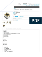 Minebea Nema 17 Stepper Motor 42MM 4-Wire