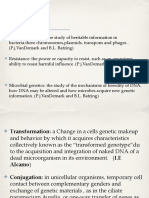 Definitions: Bacterial Genetics: The Study of Heritable Information in