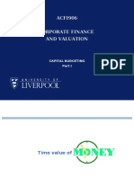 Capital Budgeting - Part I PDF