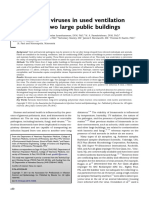 Detection of Viruses in Used Ventilation Filters From Two Large Public Buildings