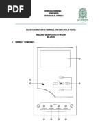 Guia de Controles y Conexiones ANALIZADOR BOMBA INFUSION