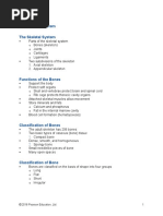 The Skeletal System The Skeletal System: © 2018 Pearson Education, Ltd. 1