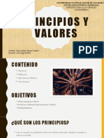 Principios VS Valores