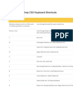 Adobe Photoshop CS3 Keyboard Shortcuts