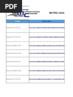 Matriz Legal Covid 19