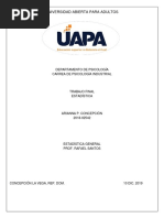 Caso Practico Como Trabajo Final de Estadistica I PDF