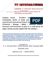 Igcse Mathematics Formula Booklet