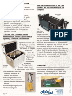 Calibration / Validation The Official Calibration of The SAS (Surface Air System) Family of Air Samplers