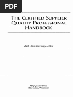 Certified Supplier Quality