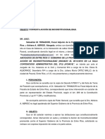 Descargo Fiscalía de Estado. Honorarios Abogados