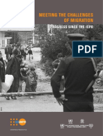 Meeting The Challenges of Migration: Progress Since The Icpd