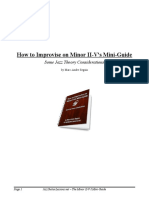 Minor II V Mini Guide PDF