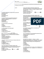 EVALUACION Acumulativa I PERIODO DE Física GRADO 9