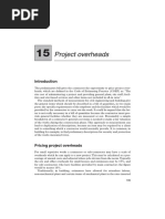 CH 15 - Project Overheads