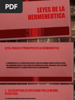 Leyes de La Hermeneutica