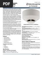 DF-60833 W-SD355, W-SD355T, W-H355R, W-H355 SWIFT Wireless Detectors DataSheet