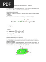 Estado de Esfuerzo en El Espacio
