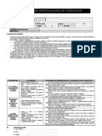 Programación Anual de Primer Año de Secundaria