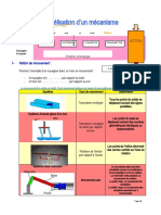 Modelisation D'un Mécanisme Leve Barière