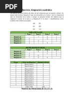 Asignación Cuadrática