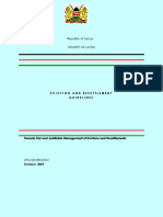 Eviction and Resettlement Guidelines: Towards Fair and Justifiable Management of Evictions and Resettlements