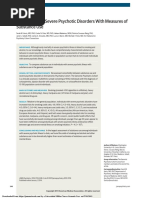 Comorbidity of Severe Psychotic Disorders With Measures of Substance Use